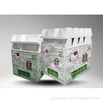 Advertising cardboard heavy duty pallet display combinnes c